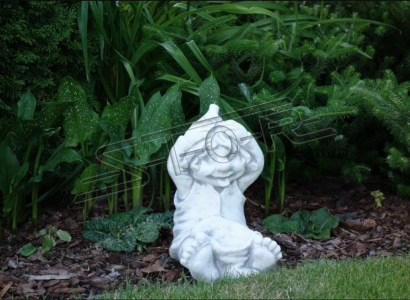 Statue Figur Verrückter Junge Garten Dekoration Skulptur Figuren